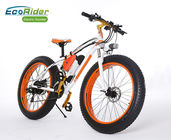 Fat Tire 2 Wheel Electric Bike 26 Inch Suspension Top High Rate Motor 48V 350W